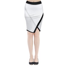 Midi Wrap Pencil Skirt 