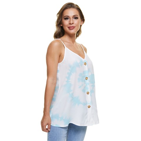 Casual Spaghetti Strap Chiffon Top 