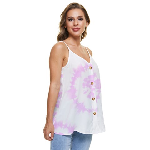 Casual Spaghetti Strap Chiffon Top 