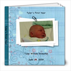 tylerfirst2 - 8x8 Photo Book (20 pages)