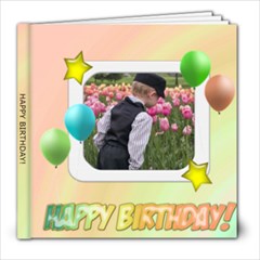 Happy Birthday Party Sample Book - 8x8 Photo Book (20 pages)