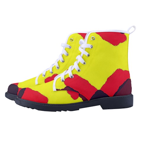 Men s High-Top Canvas Sneakers 