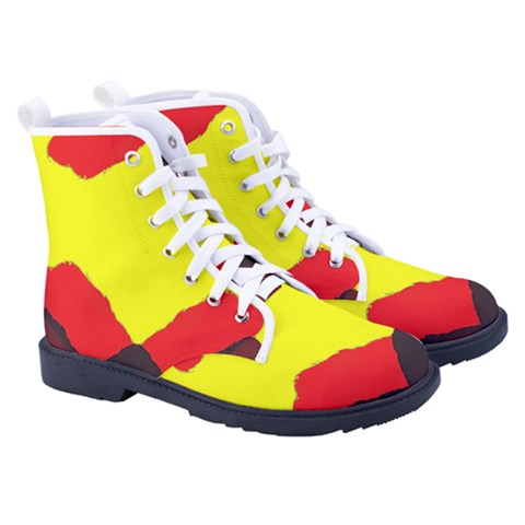 Men s High-Top Canvas Sneakers 