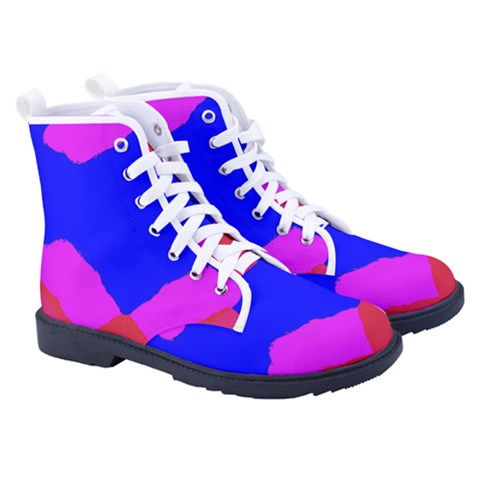 Men s High-Top Canvas Sneakers 