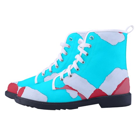 Men s High-Top Canvas Sneakers 