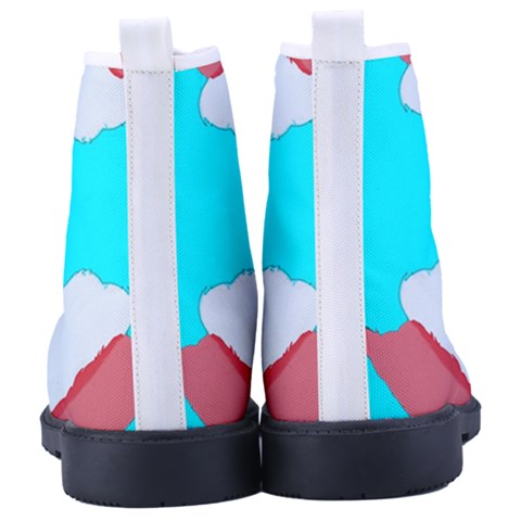 Men s High-Top Canvas Sneakers 