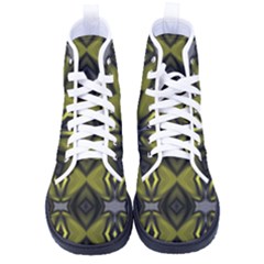 Men s High-Top Canvas Sneakers