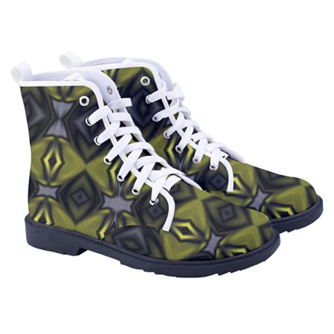 Men s High-Top Canvas Sneakers 