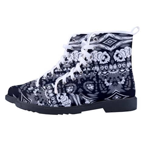 Men s High-Top Canvas Sneakers 