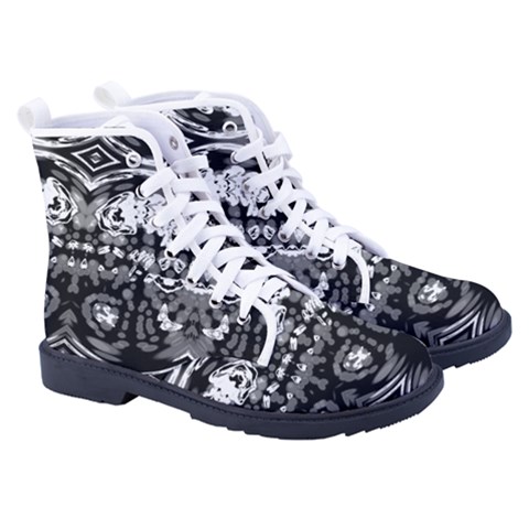 Men s High-Top Canvas Sneakers 