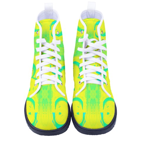 Men s High-Top Canvas Sneakers 