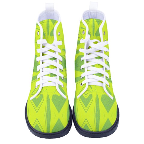 Men s High-Top Canvas Sneakers 