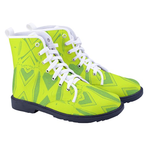 Men s High-Top Canvas Sneakers 