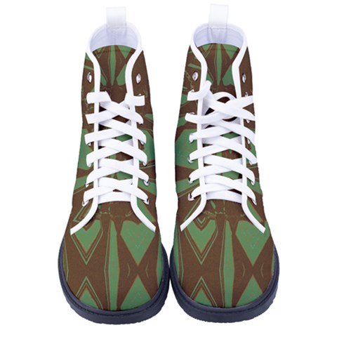 Men s High-Top Canvas Sneakers 