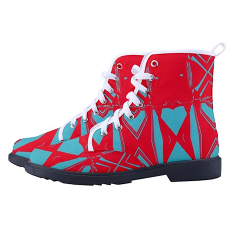 Men s High-Top Canvas Sneakers 