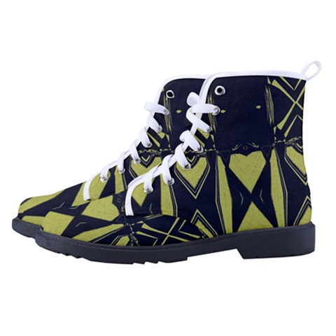 Men s High-Top Canvas Sneakers 