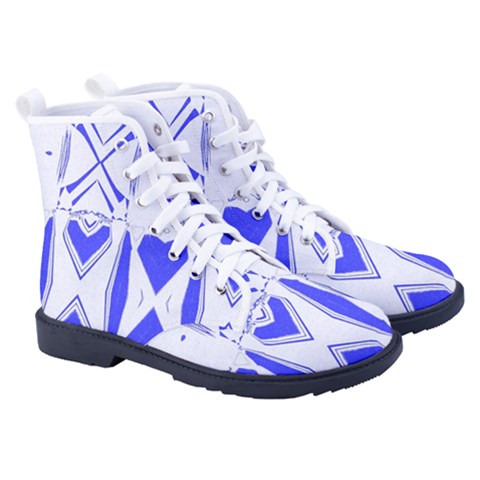 Men s High-Top Canvas Sneakers 