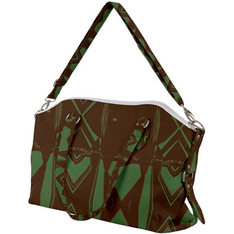 Canvas Crossbody Bag 