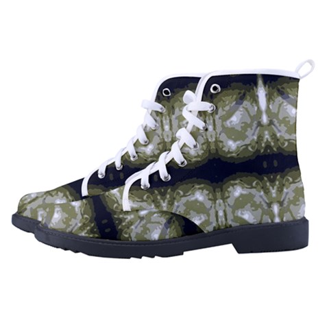 Men s High-Top Canvas Sneakers 