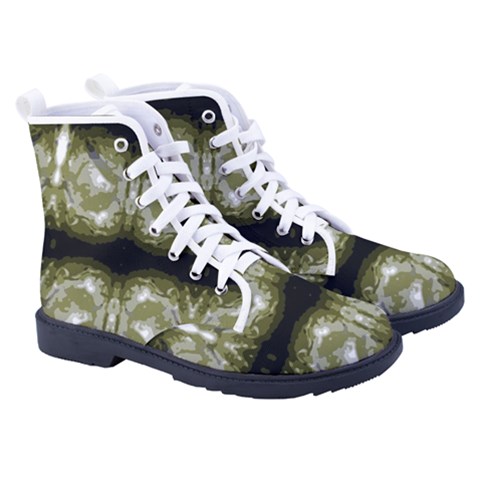 Men s High-Top Canvas Sneakers 