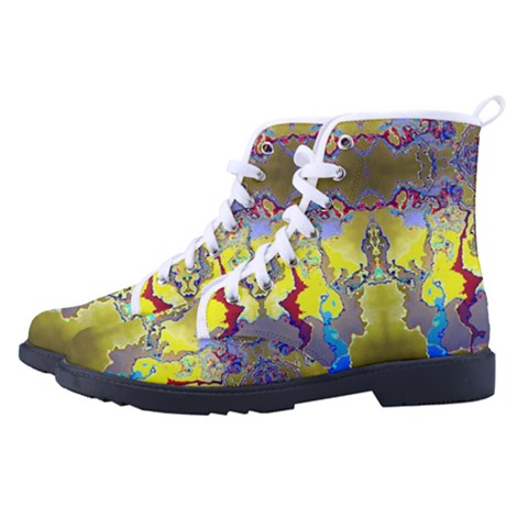 Men s High-Top Canvas Sneakers 