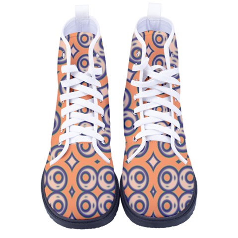 Men s High-Top Canvas Sneakers 