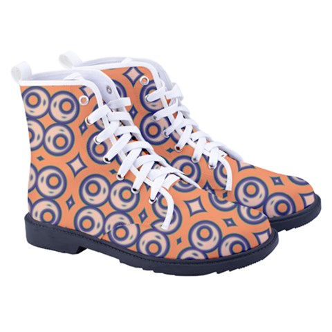 Men s High-Top Canvas Sneakers 