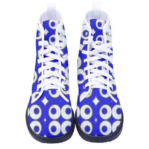 Men s High-Top Canvas Sneakers 