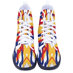 Men s High-Top Canvas Sneakers