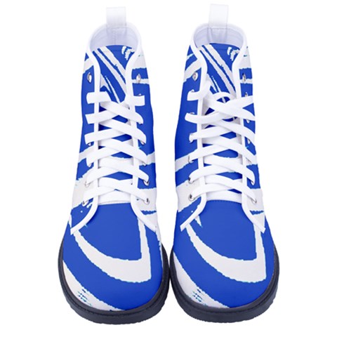 Men s High-Top Canvas Sneakers 