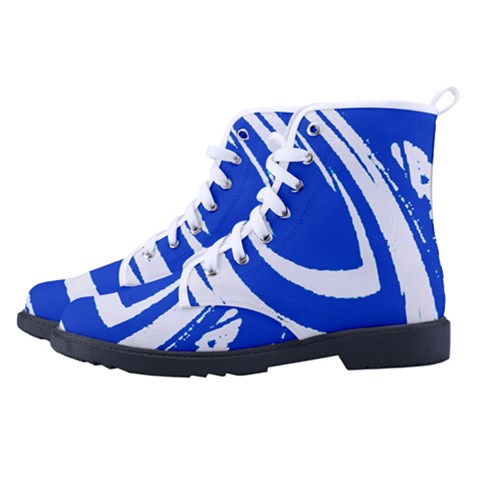 Men s High-Top Canvas Sneakers 