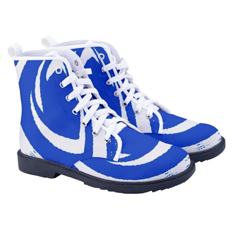 Men s High-Top Canvas Sneakers 