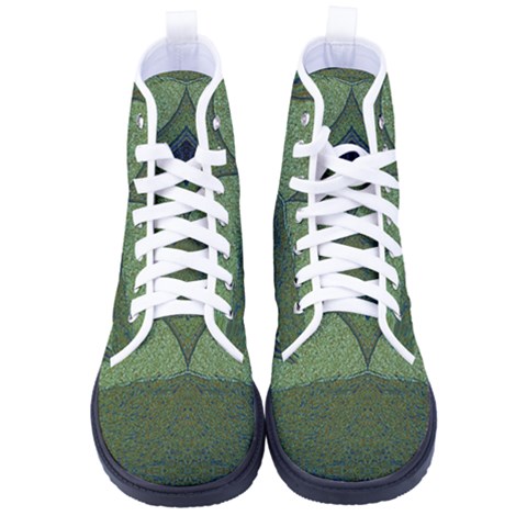 Men s High-Top Canvas Sneakers 