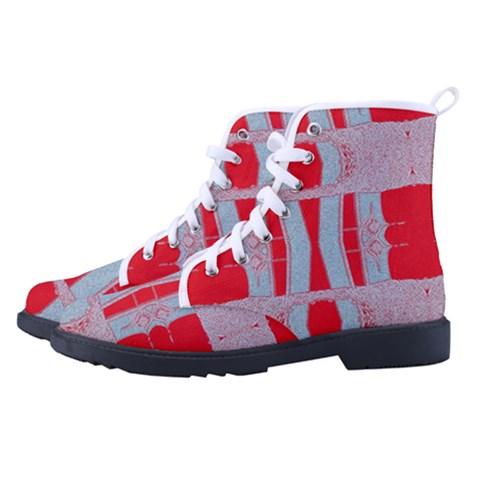 Men s High-Top Canvas Sneakers 