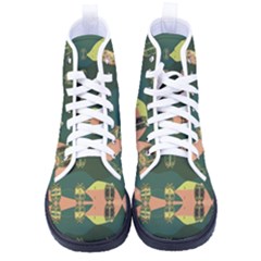 Men s High-Top Canvas Sneakers