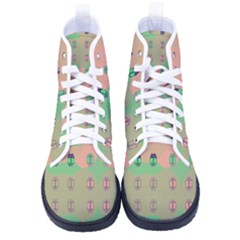 Men s High-Top Canvas Sneakers