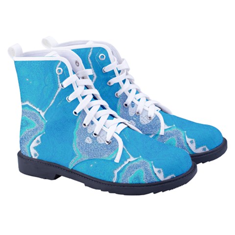 Men s High-Top Canvas Sneakers 