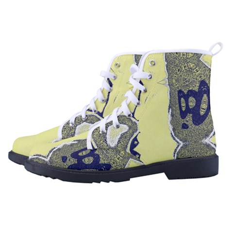 Men s High-Top Canvas Sneakers 