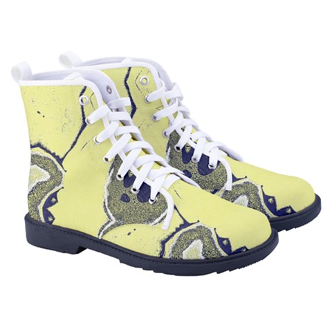 Men s High-Top Canvas Sneakers 