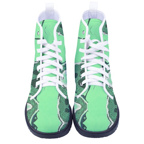 Men s High-Top Canvas Sneakers 