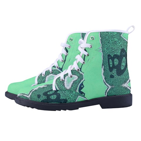 Men s High-Top Canvas Sneakers 