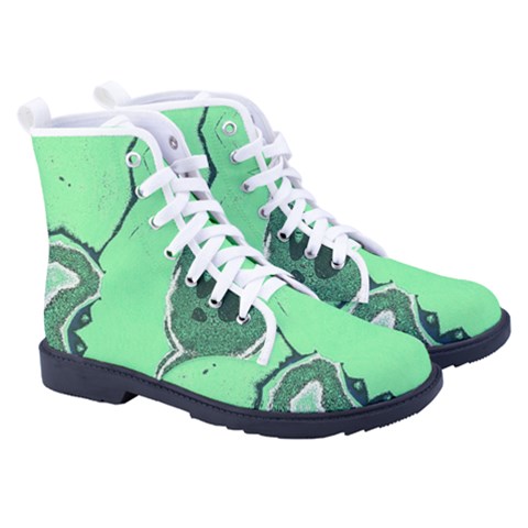 Men s High-Top Canvas Sneakers 