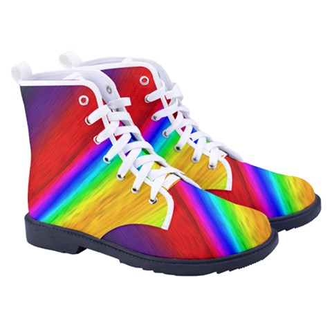 Men s High-Top Canvas Sneakers 