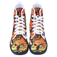 Men s High-Top Canvas Sneakers