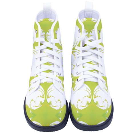 Men s High-Top Canvas Sneakers 