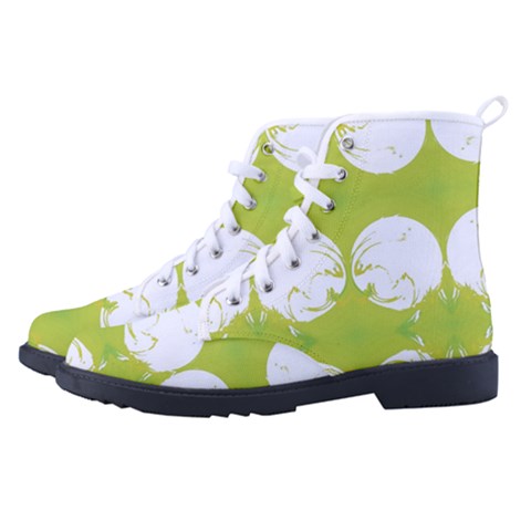 Men s High-Top Canvas Sneakers 