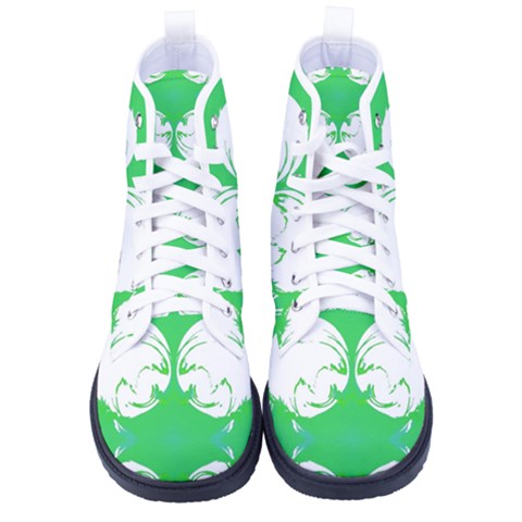 Men s High-Top Canvas Sneakers 
