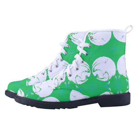 Men s High-Top Canvas Sneakers 