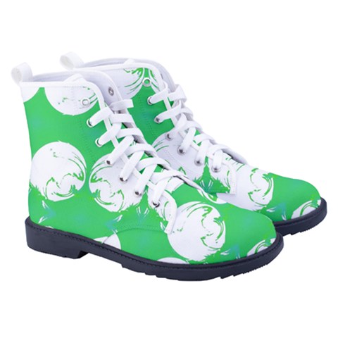 Men s High-Top Canvas Sneakers 