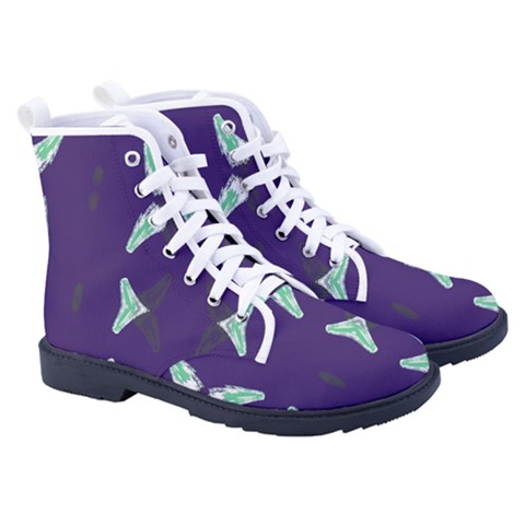 Men s High-Top Canvas Sneakers 